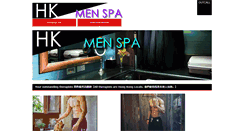 Desktop Screenshot of hkmenspa.com